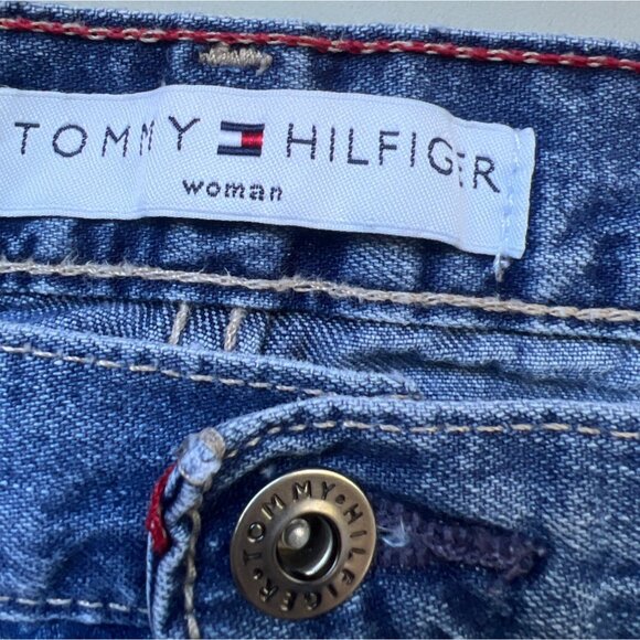 Tommy Hilfiger Womens Classic Blue Denim Jeans Size 42X26 H8756 - Picture 3 of 9